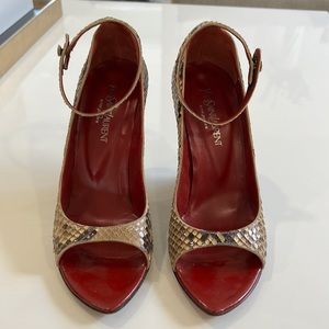 YSL heels size 38